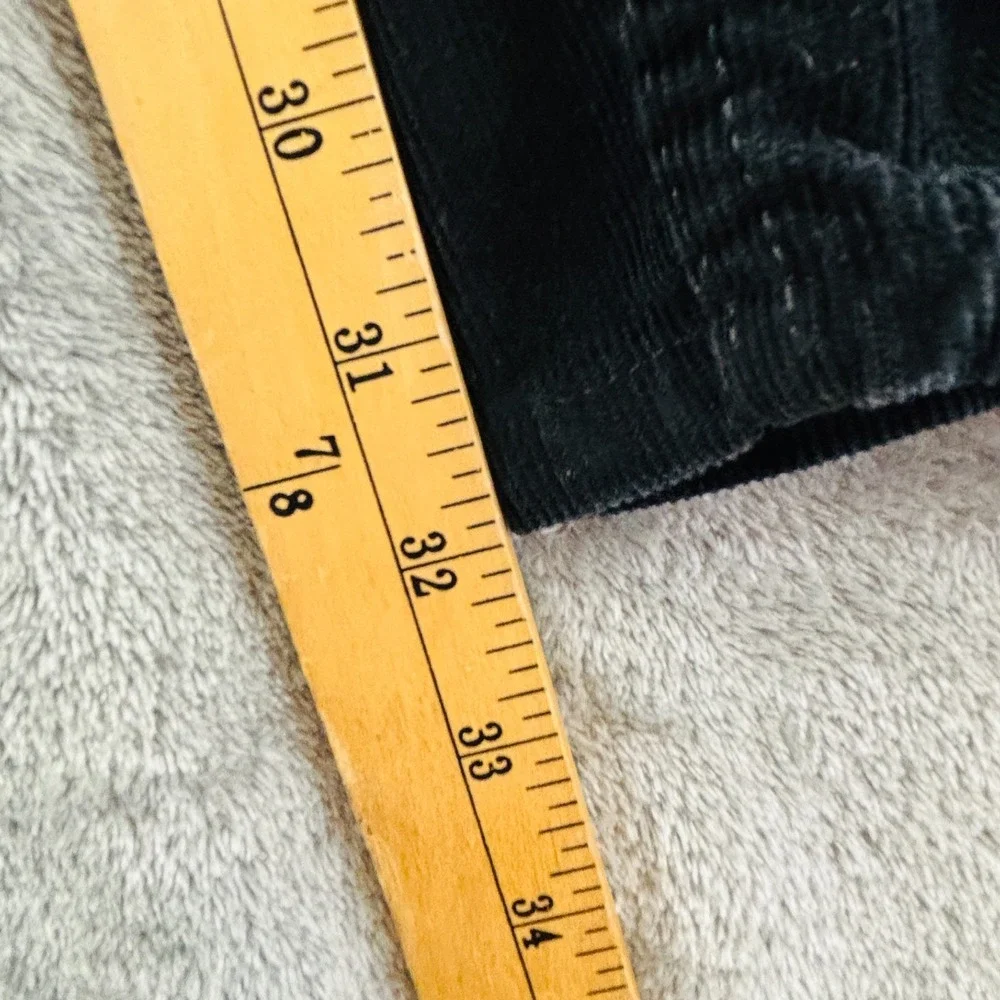 Levi's 559 Corduroy Pants Mens 36x32 Black Relaxed Fit Straight Leg‎ Y2K Baggy